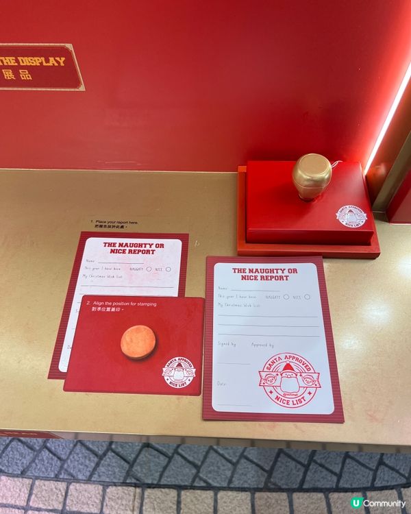 Ifc 聖誕佈置，仲有聖誕老人吸印仔