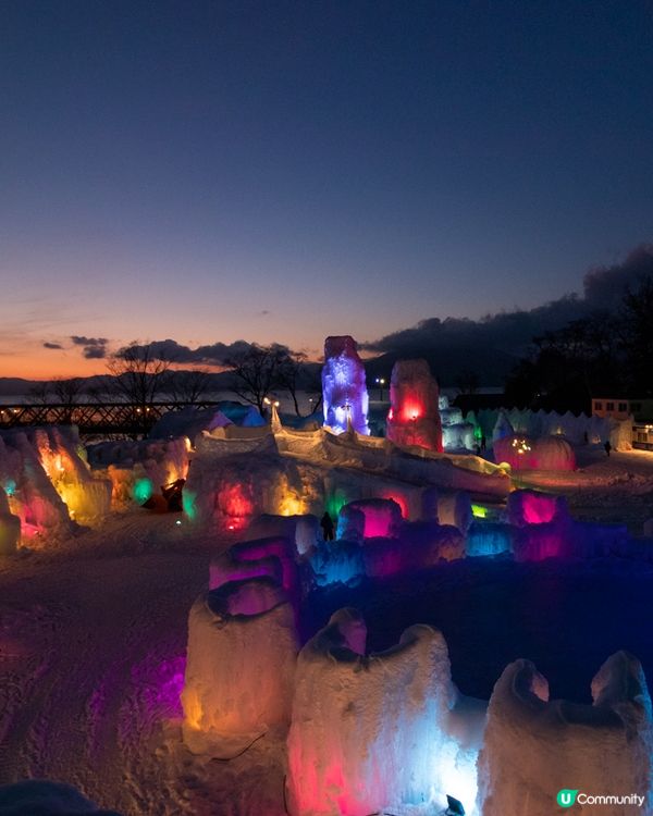 ❄️大自然下的冰之美術館❄️