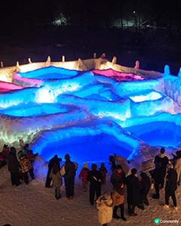 ❄️大自然下的冰之美術館❄️