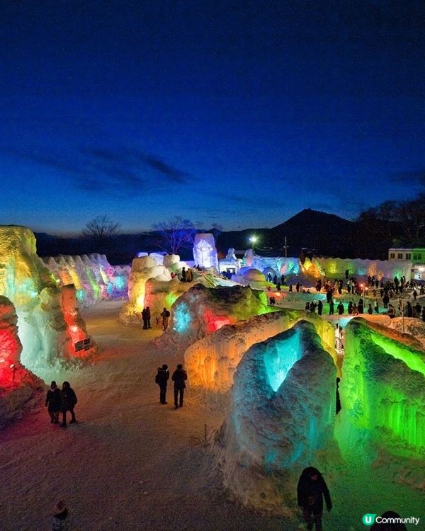 ❄️大自然下的冰之美術館❄️