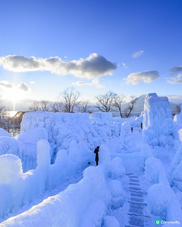 ❄️大自然下的冰之美術館❄️