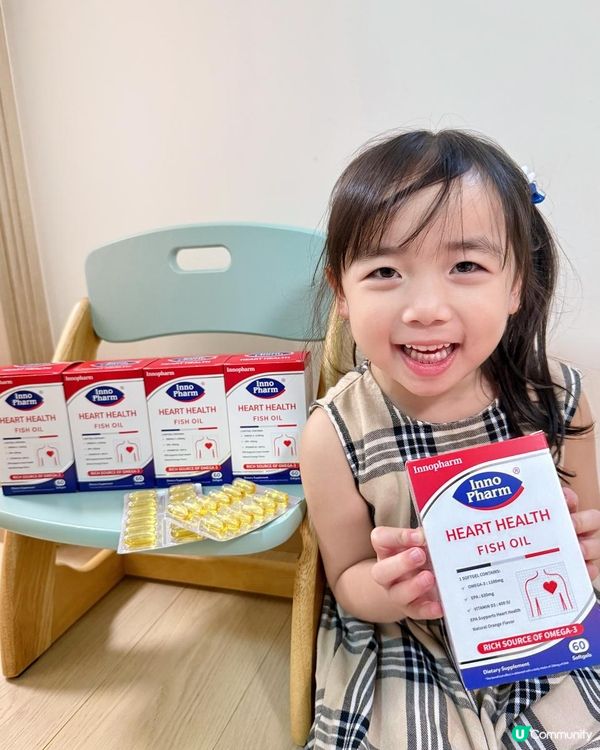 InnoPharm® 95%高濃度魚油 ｜補充 OMEGA-3保護心臟血管健康❤️
