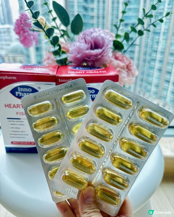 InnoPharm® 95%高濃度魚油 ｜補充 OMEGA-3保護心臟血管健康❤️