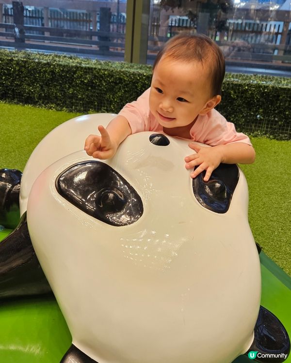 商場熊貓熱潮🐼