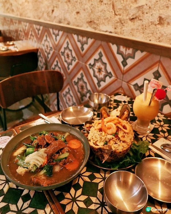 🇹🇭泰國民族工業風格正宗泰國餐廳