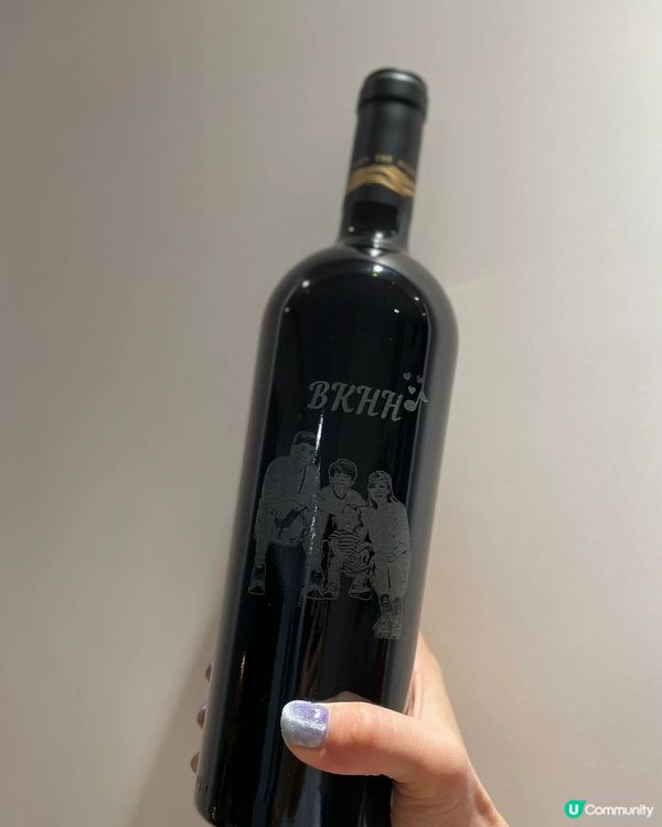 🍷聖誕送禮🎁  紅酒人像🍷