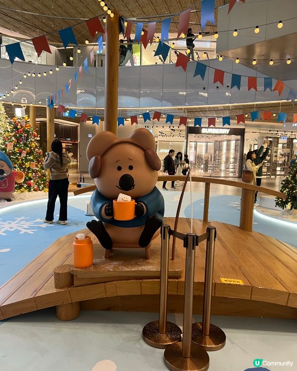 韓國短尾袋鼠DINOTAENG聖誕冰屋登陸東薈城！！🤩