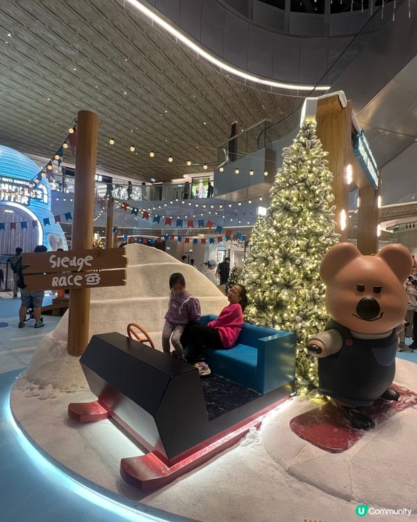 韓國短尾袋鼠DINOTAENG聖誕冰屋登陸東薈城！！🤩