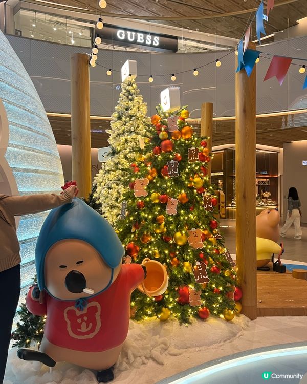 韓國短尾袋鼠DINOTAENG聖誕冰屋登陸東薈城！！🤩