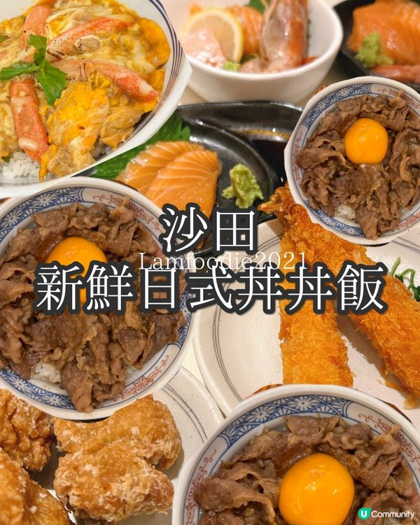 沙田丼丼屋抵食丼飯定食🤤