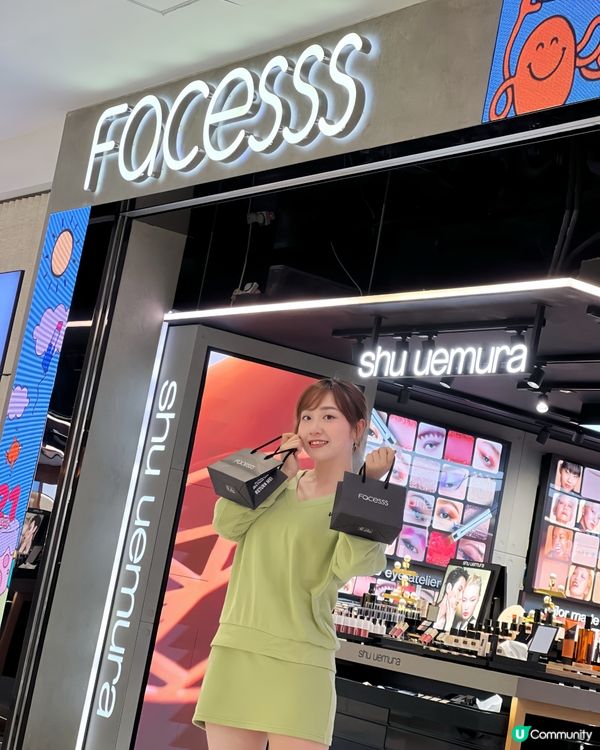 趁着生日月去Facesss買咗份生日禮物同聖誕禮物俾自己🎁