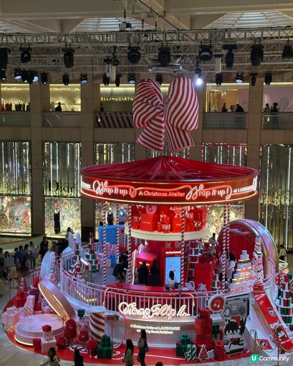 與別不同的置地廣場聖誕裝飾