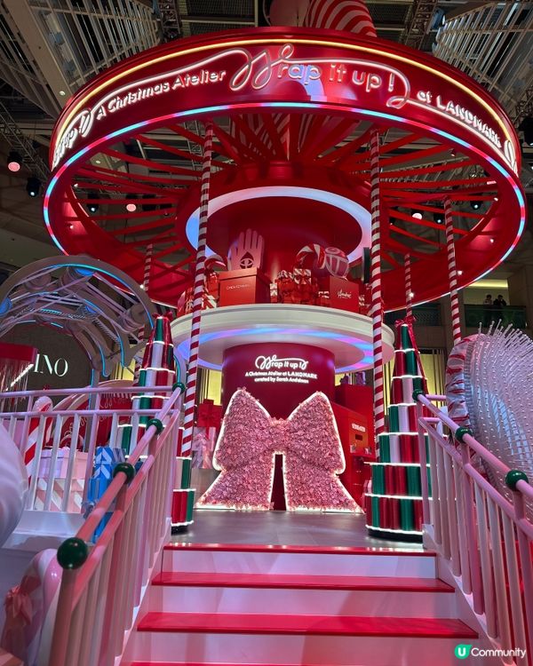 與別不同的置地廣場聖誕裝飾