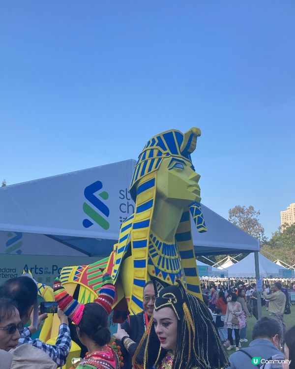 ## 銅鑼灣維園藝術嘉年華🎉