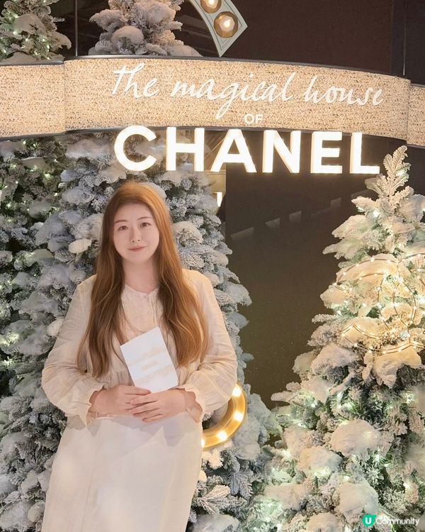 ## 🎄銅鑼灣京華中心CHANEL 聖誕裝飾登場！🤩