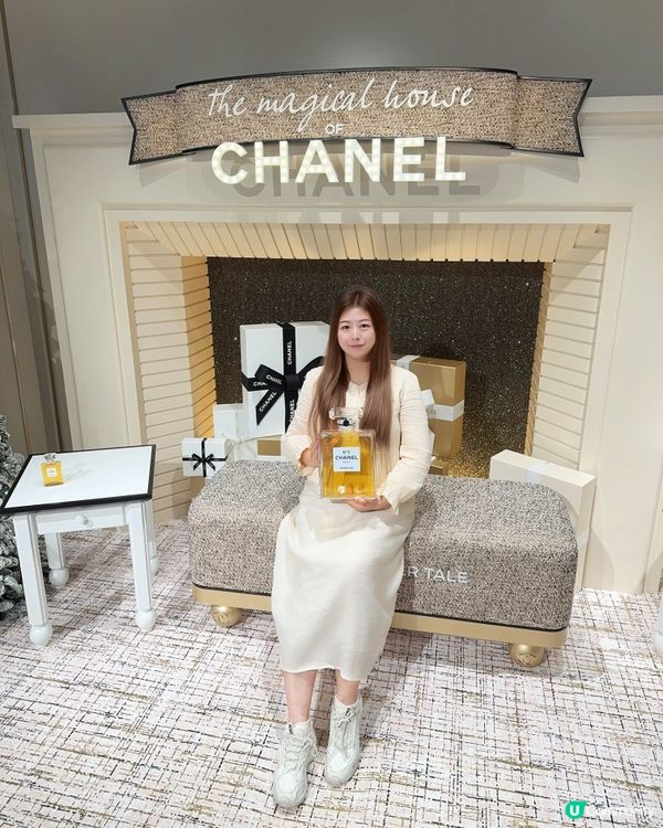 ## 🎄銅鑼灣京華中心CHANEL 聖誕裝飾登場！🤩