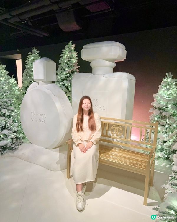 ## 🎄銅鑼灣京華中心CHANEL 聖誕裝飾登場！🤩