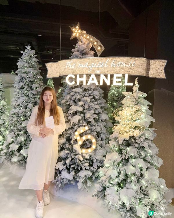 ## 🎄銅鑼灣京華中心CHANEL 聖誕裝飾登場！🤩