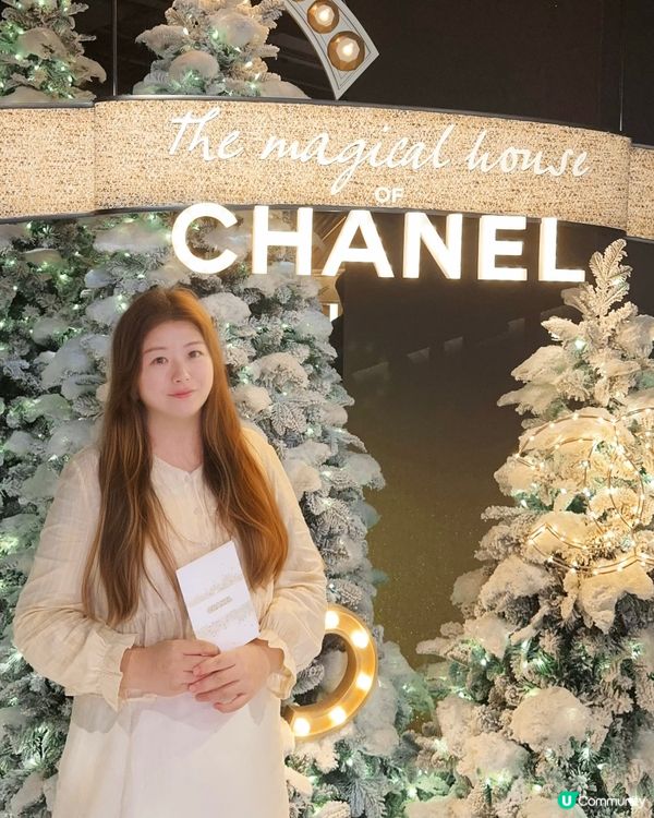 ## 🎄銅鑼灣京華中心CHANEL 聖誕裝飾登場！🤩
