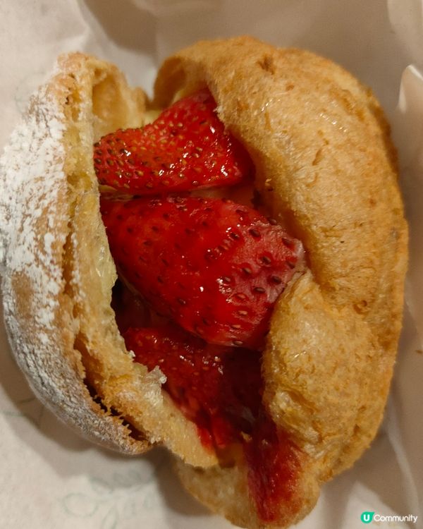 士多啤梨乳酪泡芙，試食報告！🍓