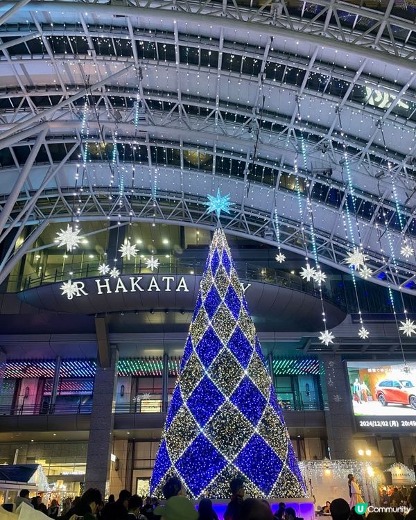 🇯🇵日本福岡博多聖誕裝疊🎄亮燈💡