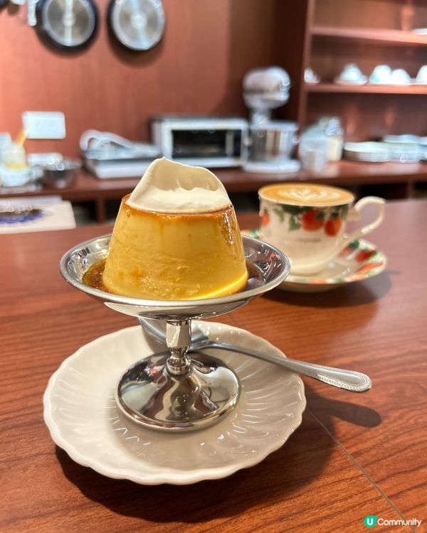 元朗昭和風喫茶店 🍮☕️ 必食焦糖雞蛋布丁