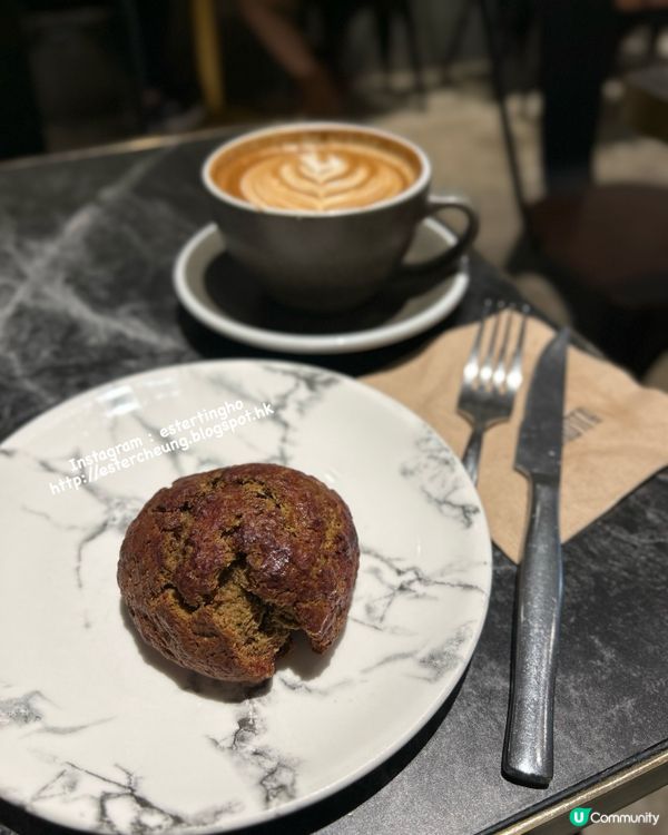 好好食嘅火山石 💕 焙茶麻糬鬆餅