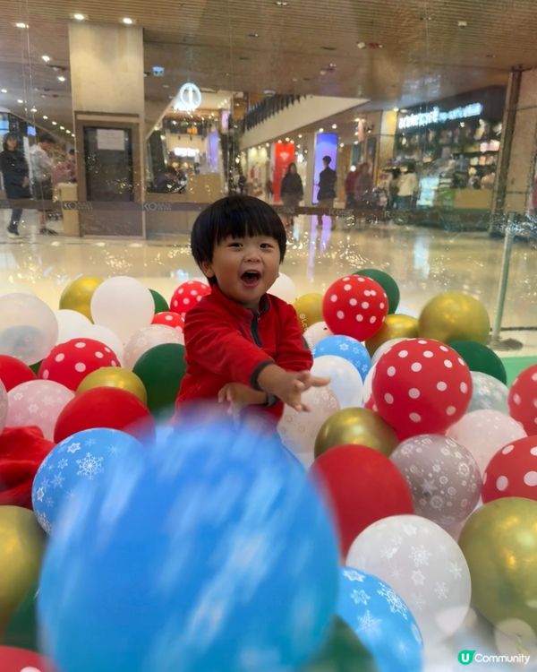 塑雪聖誕樂園🎄將軍澳廣場等你玩！