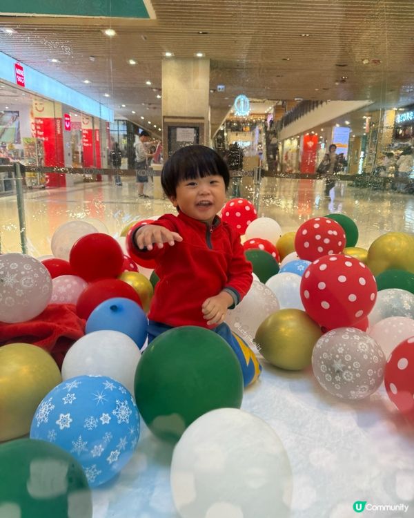 塑雪聖誕樂園🎄將軍澳廣場等你玩！