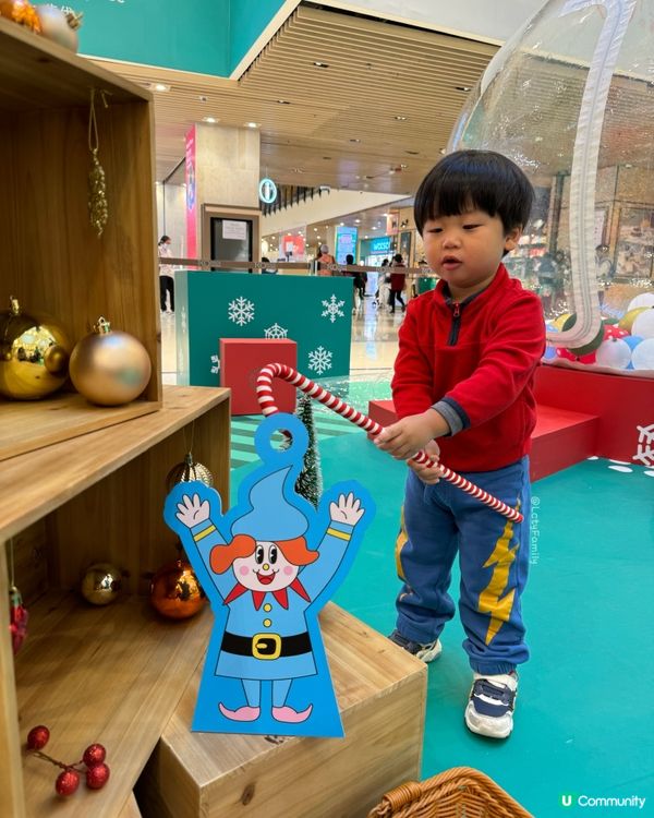 塑雪聖誕樂園🎄將軍澳廣場等你玩！