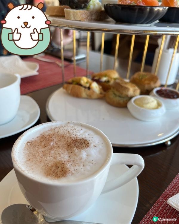 係酒店食☕️開心果主題下午茶🤩