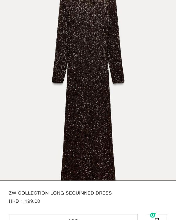 Zara新裙party dress 