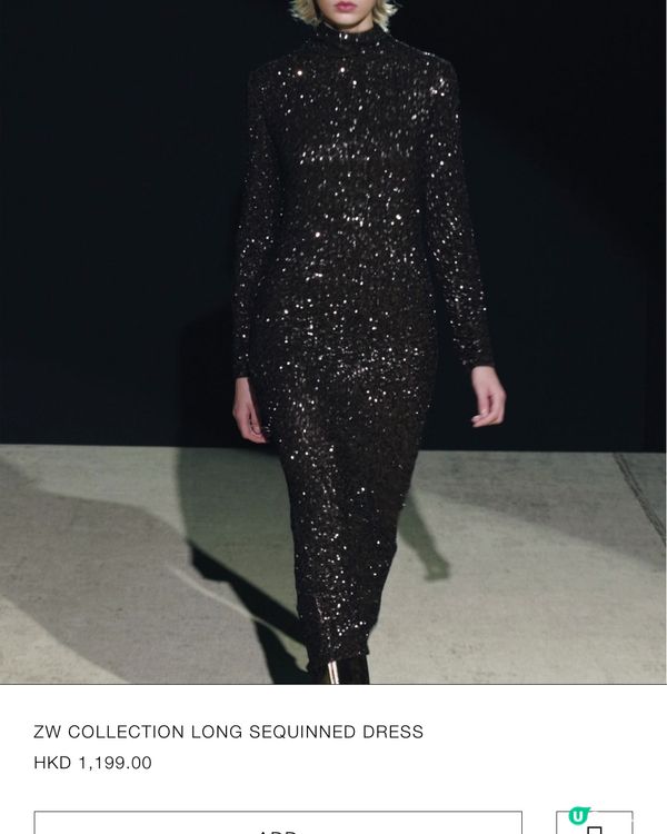 Zara新裙party dress 