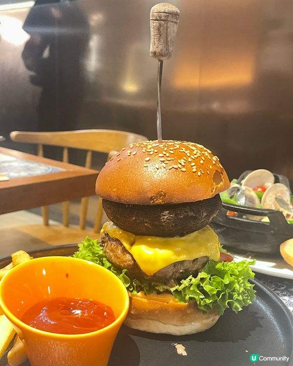 極濃郁！黑古力疏乎厘pancake🍽️