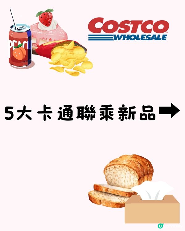 深圳COSTCO 12月‼️5大卡通聯乘新品/新年糕點禮盒🎁