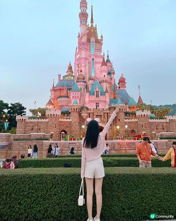 🇭🇰聖誕奇幻之旅🎄在香港迪士尼樂園的夢幻時刻🏰