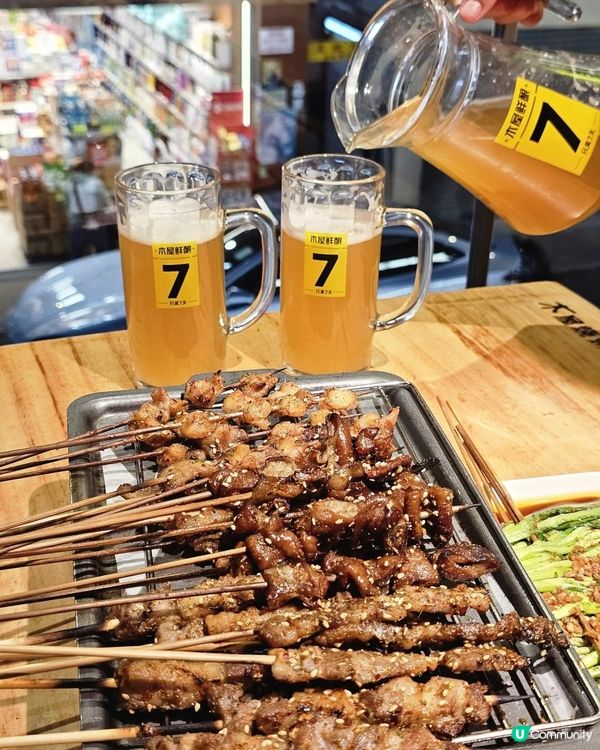 🍢木屋燒烤超人氣$9.9純肉串