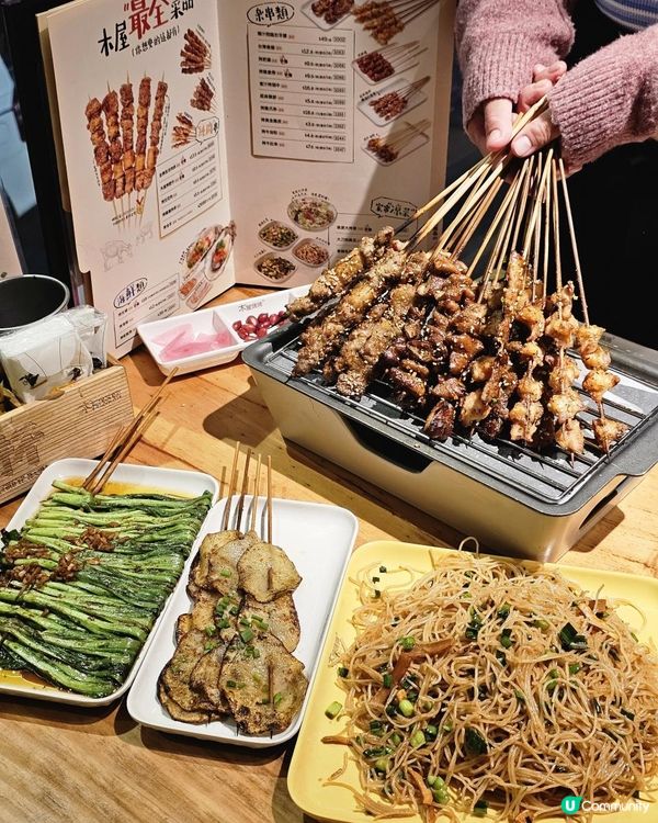 🍢木屋燒烤超人氣$9.9純肉串