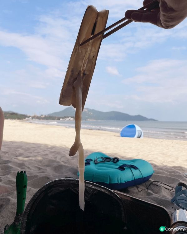 下長沙沙灘，係香港最舒服既沙灘。水質又好，夠長又唔迫人 #我...