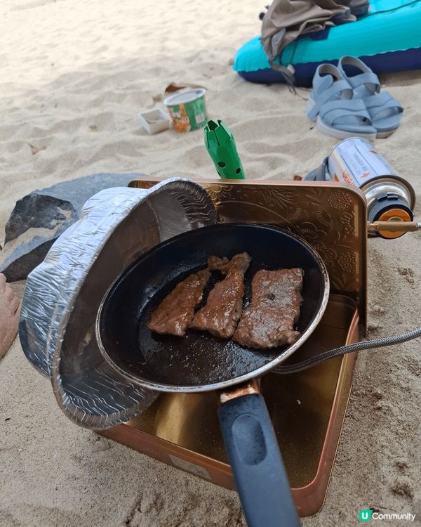 下長沙沙灘，係香港最舒服既沙灘。水質又好，夠長又唔迫人 #我...