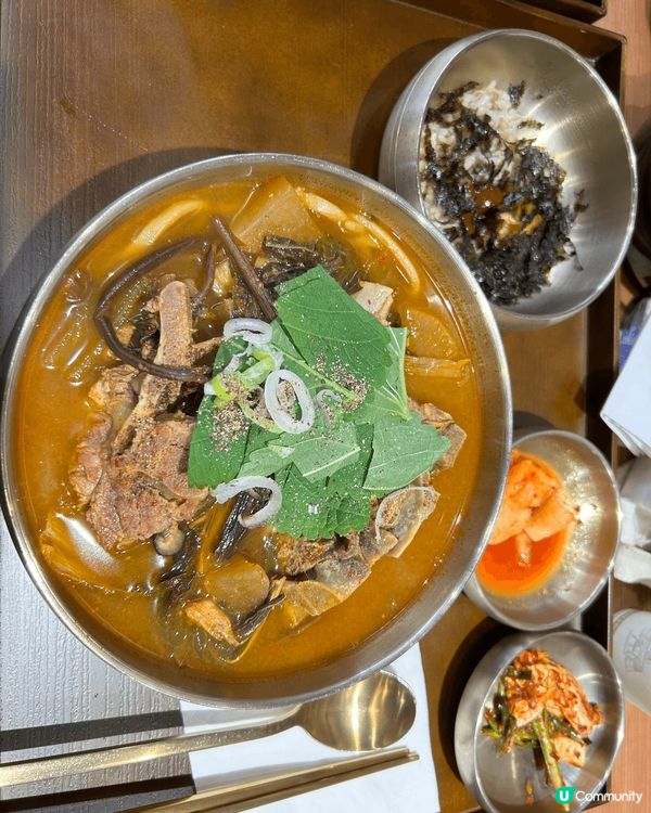 一試難忘嘅辣排骨湯麵，Korean noodle只開張以來都...