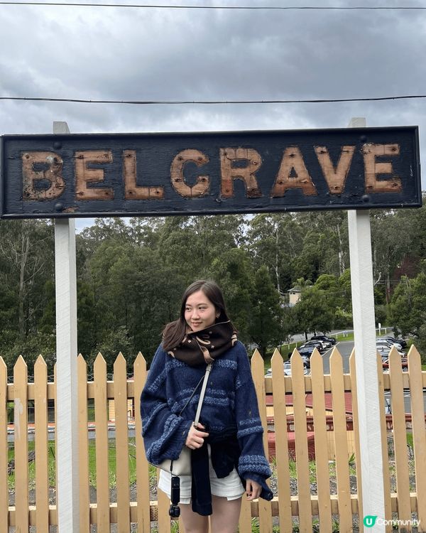 澳洲墨爾本必去打卡小火車，雙腳係可以伸出車外，秋天去非常之舒...