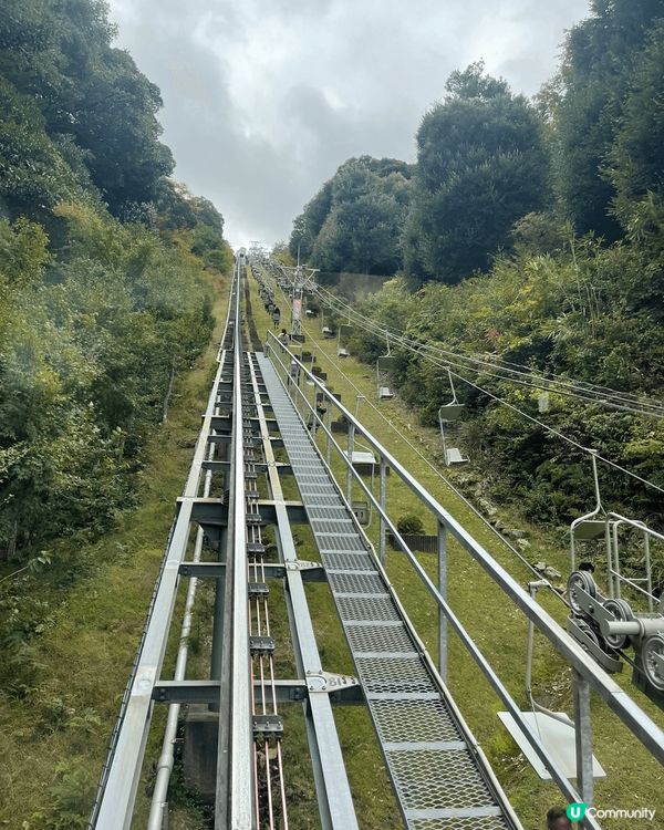 去了一天天橋立，境色不錯，可自由選擇纜車或吊車上落，山上除可...