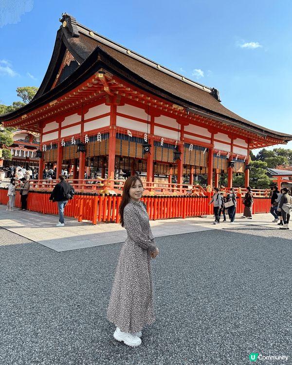 到京都欣賞紅葉，風景非常美麗