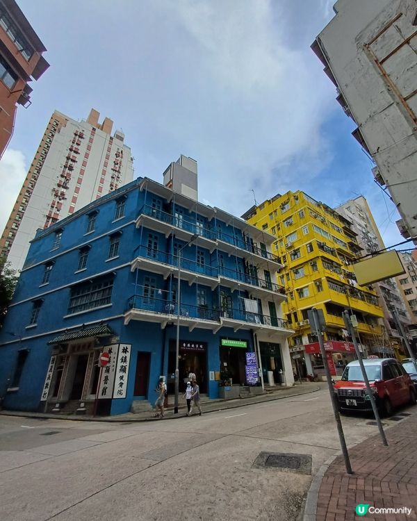 灣仔藍屋打卡📸  香港一級歷史建築 💙