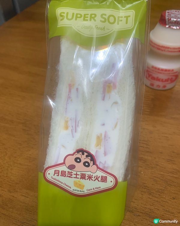 期間限定 OK便利店蠟筆小生三文治