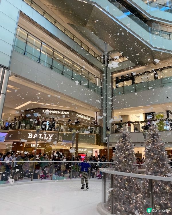 沙田免費室內溜冰，還有人工飄雪