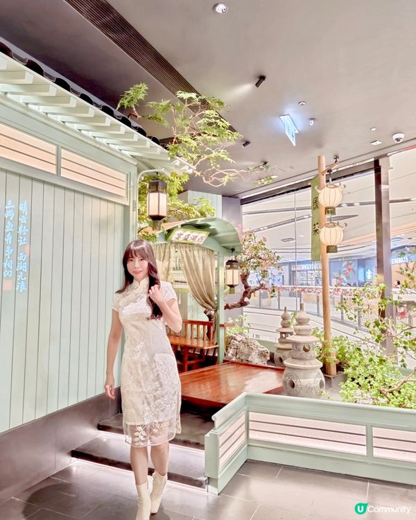 一場古色古香嘅｢西湖盛宴｣💛主打｢新浙菜｣嘅綠茶餐廳喺銅鑼灣...