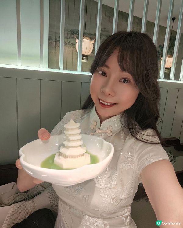 一場古色古香嘅｢西湖盛宴｣💛主打｢新浙菜｣嘅綠茶餐廳喺銅鑼灣...