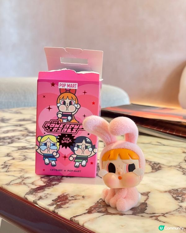 飛天小女警盲盒🌸  連中兩隻花花兔🐰！